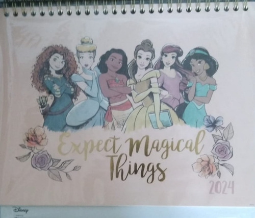 Calendario Escritorio Princesas 2024