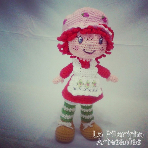 Muñeca Frutillita - Crochet Amigurumis