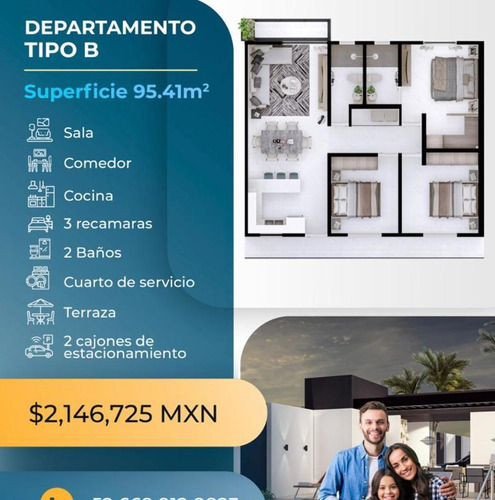 Departamento En Venta Tipo B/condo 22 En Sanchez Celis, Mazatlán, Sinaloa.