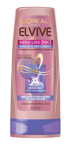 Elvive Loreal Acondic Kera-liso Brillo X200