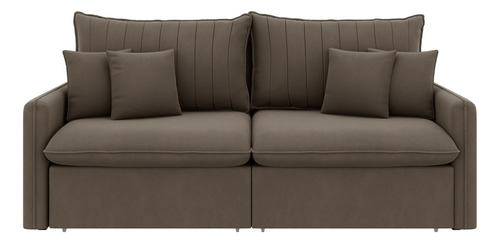 Sofá Cama Retrátil E Reclinável 260cm Colibri Cabecasa