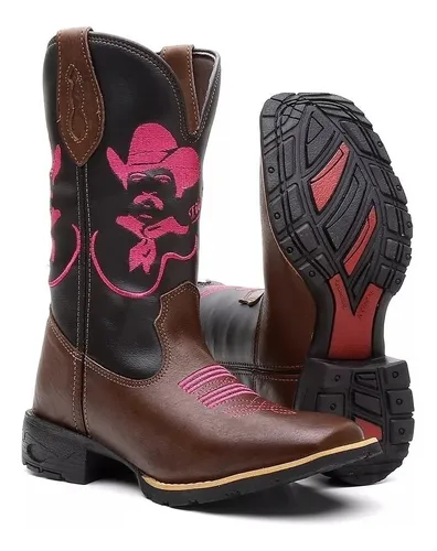 Bota texana hotsell feminina mercadolivre
