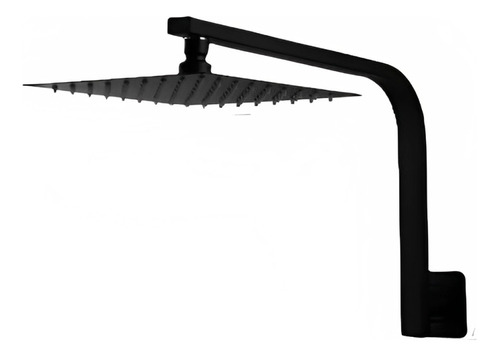 Cabezal De Ducha Led 8 Pulgadas Brazo Curvo Pared