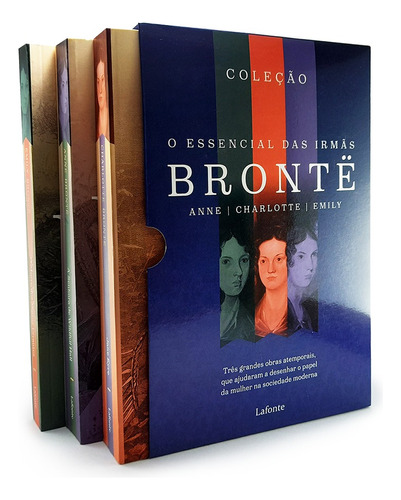 Box - Bronte - 03 Volumes, de Bronte, Anne/ Charlotte/ Emily. Editora Lafonte Ltda, capa mole em português, 2020