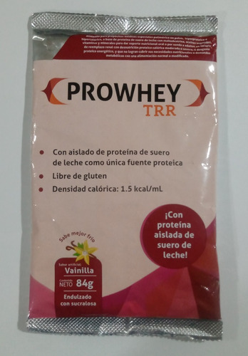 15 Prowhey Trr Sobres 84 Gramos - L A - L a $11500