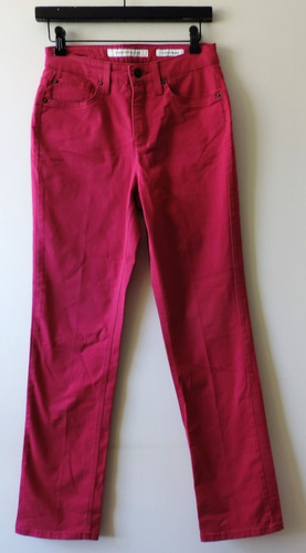 Jeans Fucsia Oscuro Elásticado