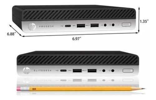 Cpu Hp Elite Mini Core I7 6th Ram 16gb, Ssd 960gb Wifi, W11 (Reacondicionado)