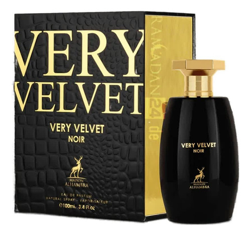 Perfume Very Velvet Noir Alhamb - mL a $2832