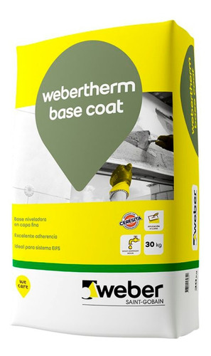 Bolsa Weber Base Coat Gris X 30 Kg - Eifs - Steel Frame