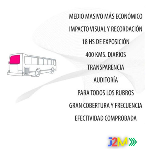 Publicidad En Vía Pública - Colectivos / Camión / Truck