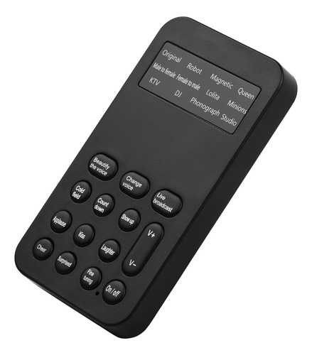 Imagen 1 de 9 de Mini Cambiador De Voz Dispositivo De Efectos De Sonido De La