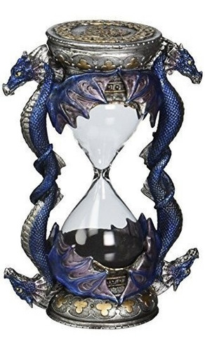 Diseño Toscano 2 Relojes De Arena De Dragon Puerta De La M