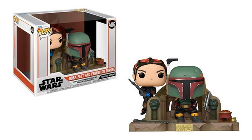 Funko Pop - Star Wars - Boba Fett And Fennec On Throne (486)