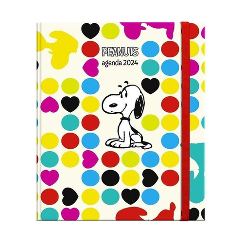 Agenda 2024 Snoopy Cuaderno Semanal
