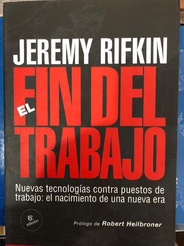 El Fin Del Trabajo Jeremy Rifkin