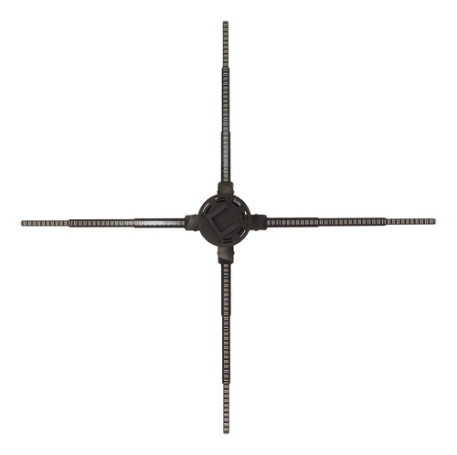Proyector De Pantalla Publicitaria 3d Hologram Fan Wifi