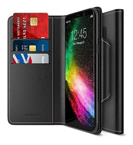 Carcasa Billetera Maxboost Premium C/tarjetero P/galaxy S8