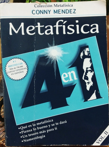 Metafisica 4 En 1. Volumen 2. Usado. Conny Mendez