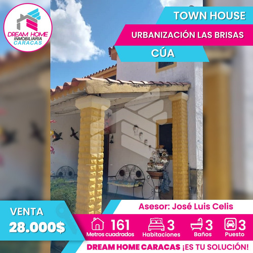 Townhouse En Venta Las Brisas De Cúa - Cúa