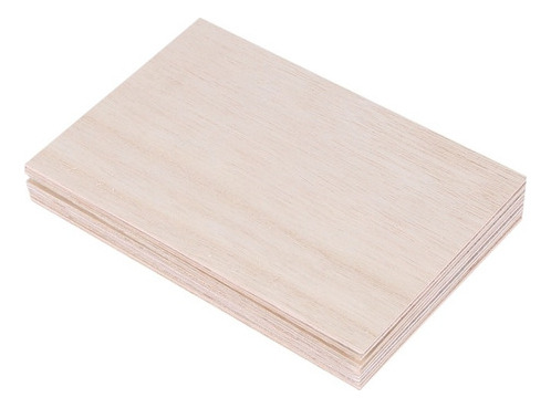 ' Láminas De Madera De Balsa, 10 Unidades, 150 X 100 X 2
