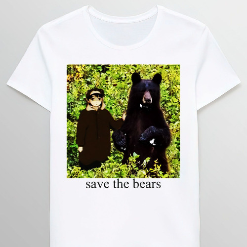 Remera Serial Experiments Lain Save The Bears 76304995