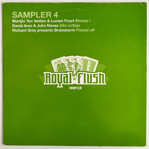 Various - Royal Flush Sampler 4 - 12'' Single Vinil Fr