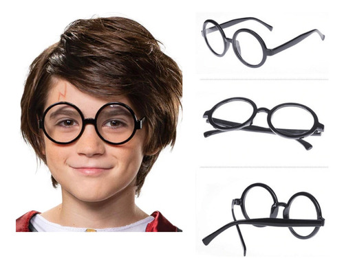 Lentes Harry Potter Cosplay Montura Plástica