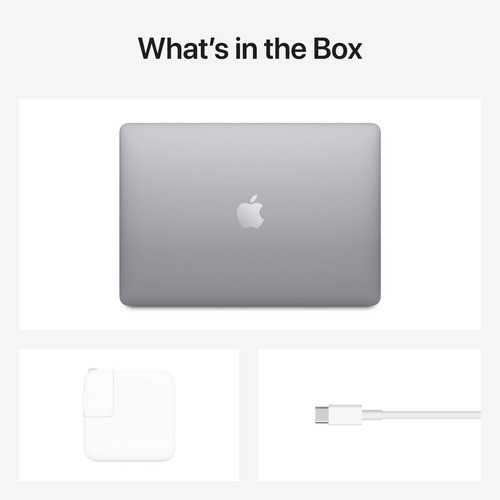 Apple Macbook Air (13 pulgadas, 2020, Chip M1, 256 GB de SSD, 8 GB de RAM) - Gris espacial