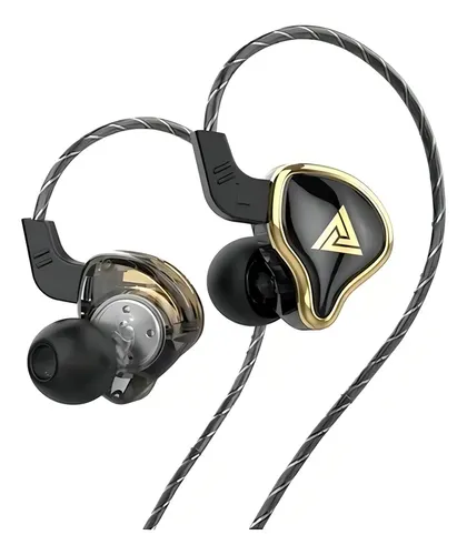 Fone De Ouvido Qkz Ak6 Ares Profissional Retorno De Palco Dj Cor ...