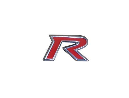 Emblema Toyota Yaris R Rojo