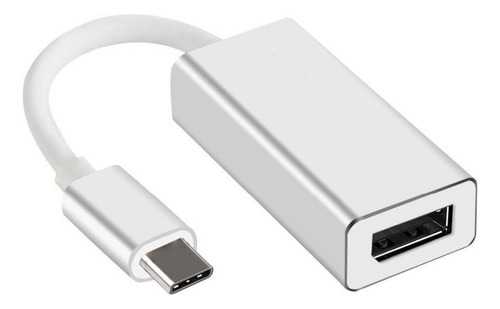 Adaptador Conversor De Usb-c Tipo C A Display Port Dp Hembra