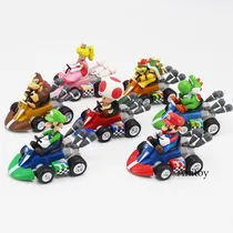 Comprar Juguetes De Mario Kart Original Mario Bros Luigi, Peach Gk