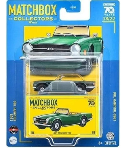 Matchbox Collectors - 1969 Triumph Tr6 - Escala 1/64