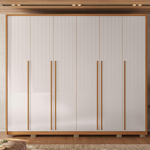 Guarda-roupa Espartacus 268cm 6 Portas 6 Gavetas