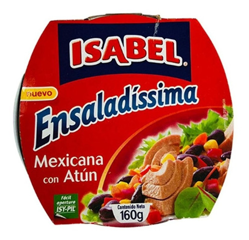 Atún Isabel Ensala. Mexic 160gr - g a $52