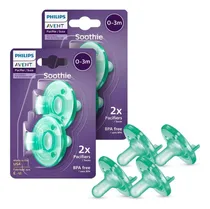 Comprar Philips Avent Soothie 0-3 Meses Pacificadores De Bebé De Ort