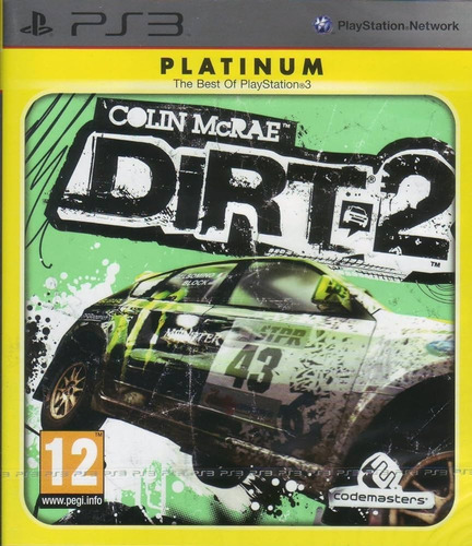 Dirt 2 Colin Mcrae - Fisico - Ps3