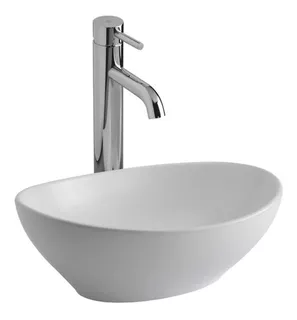 Bacha Baño De Apoyo Ferrum Tori Blanco L60kf