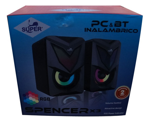 Parlante Bluetooth Para Pc Y Movil Spencer X 3 