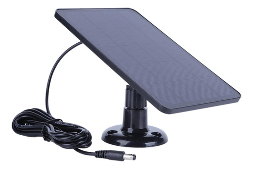 Solar Panel Charger Waterproof For Black Dc5521 Port