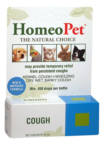 Tratamiento Respiratorio Cough  Mascotas Homeopet