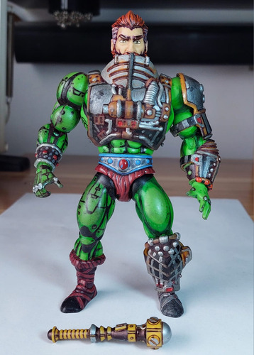 Man-at-arms (custom) Origins - Motu Figura De Accion (Usado)