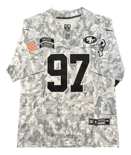 Jersey Nfl San Francisco 49ers Bosa Salute To Service