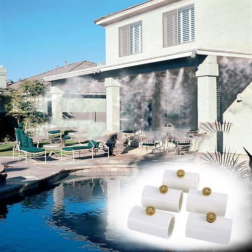Sistema De Riego Jardin Para Aspersion. Pvc Boquillas