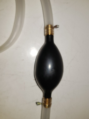 Kit Para Trasegar Gasolina Aceite Manguera/bombin Manual *
