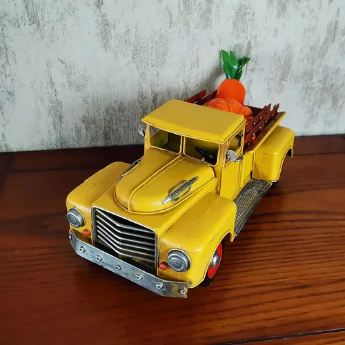 Camión Amarillo De Granja, Camioneta, Decoración Del Hogar