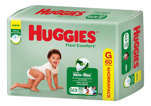 Huggies Flexi Comfort Ahorro g    60