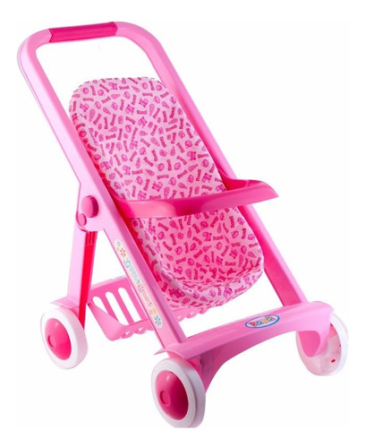 Coche De Paseo Accesorio Muñeca Little Baby Rondi En Mca 