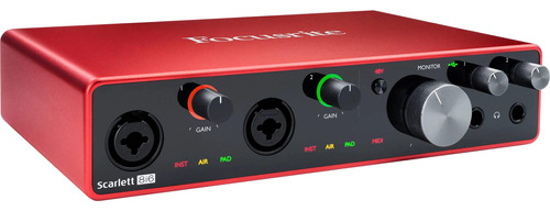 Interfaz De Audio Focurite Scarlett 8i6 Mkiii