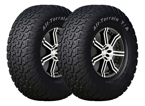 Paquete De 2 Llantas 235/75r15 Lt Gopro All-terrain T/a 101s